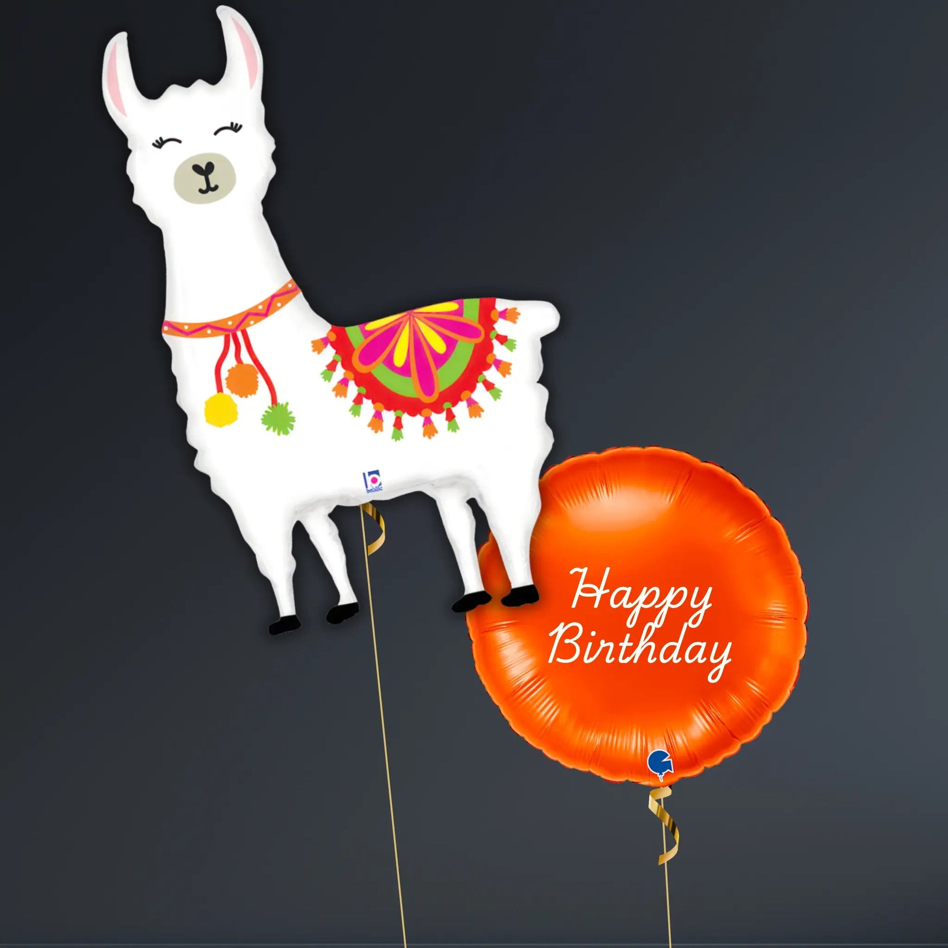 Llama Birthday Balloon Package – Colourful Party Set for Kids & Adults