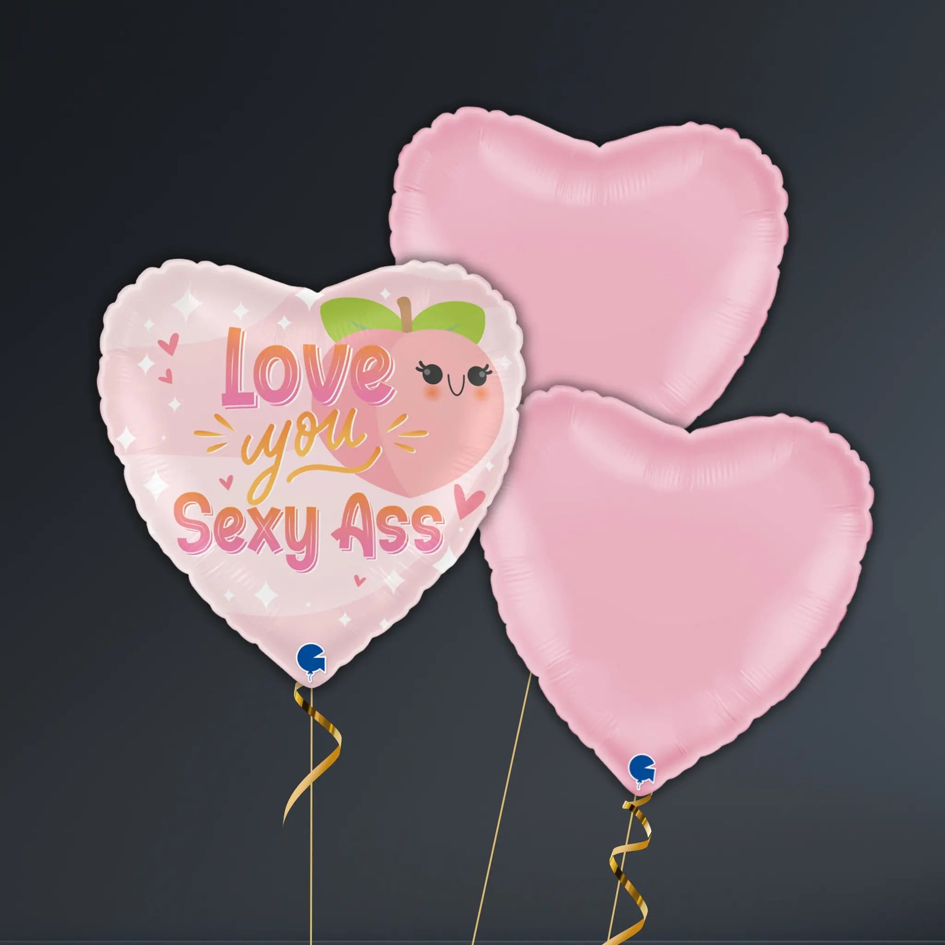 Love You Sexy Ass Balloon Package – Helium Filled