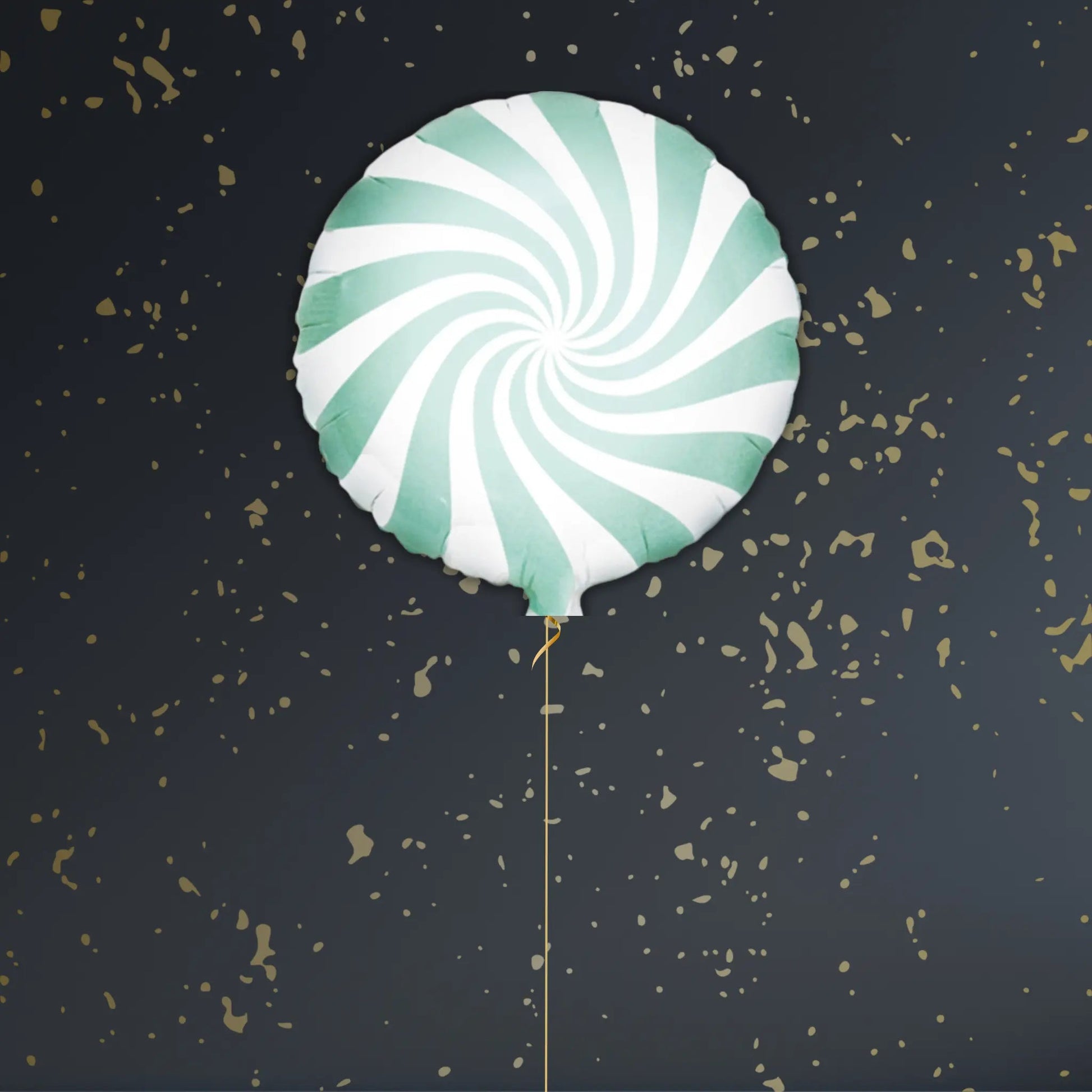 Mint Green Candy Balloon Package - Helium Filled