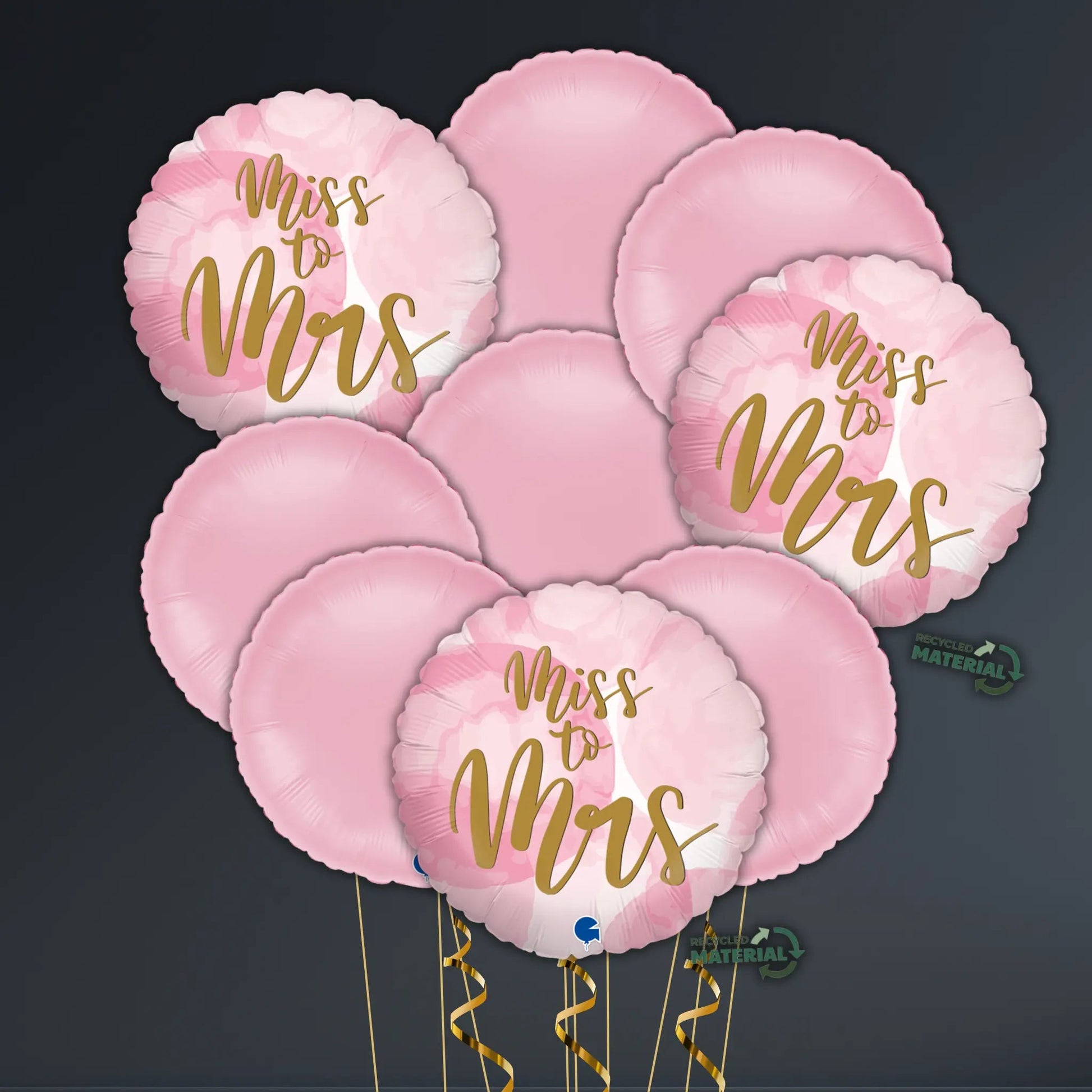 Miss to Mrs Balloon Package – Double-Sided Bridal Celebration Set