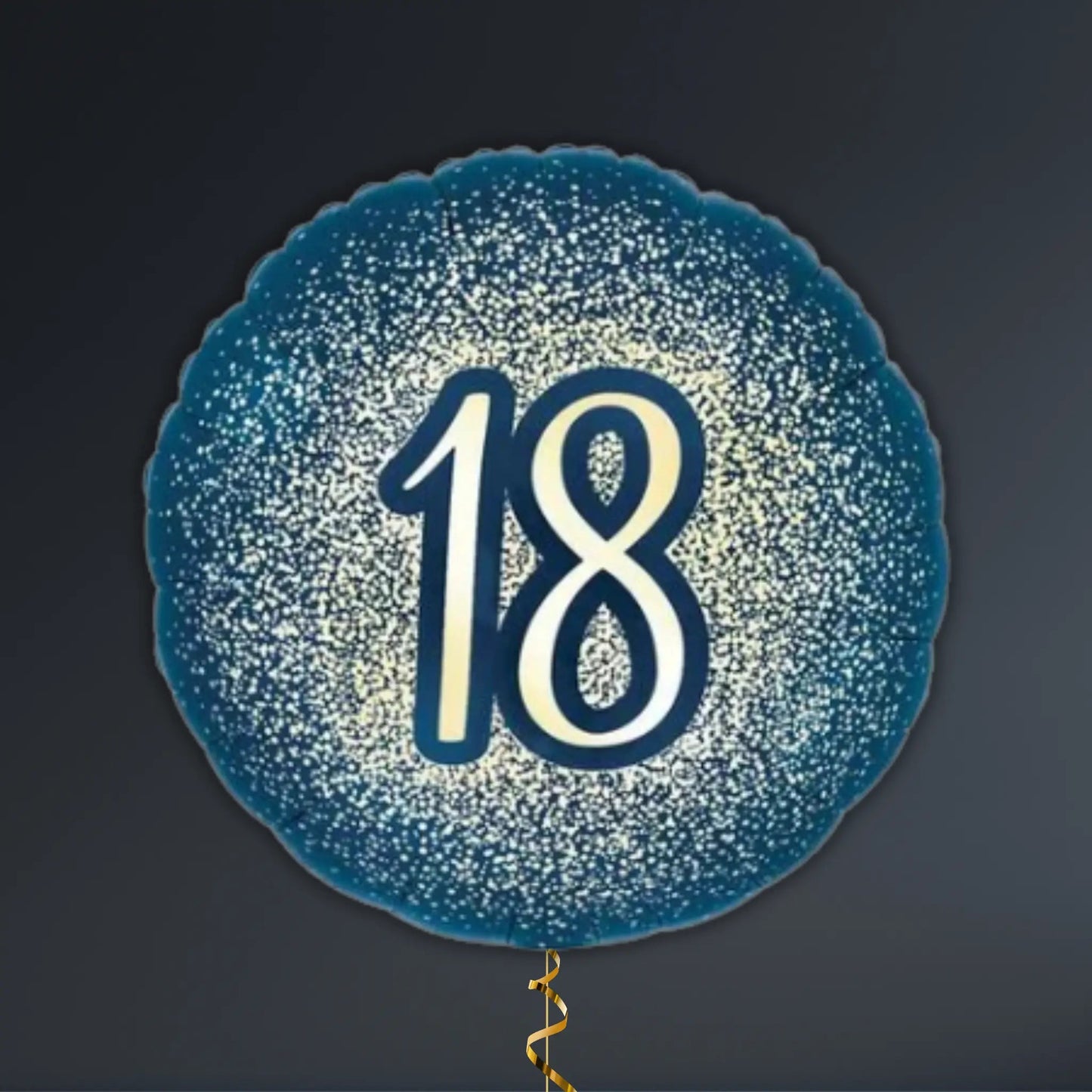 Navy and Gold 18th Birthday Balloon Package - Helium Filled | The Party Hut Cheltenham