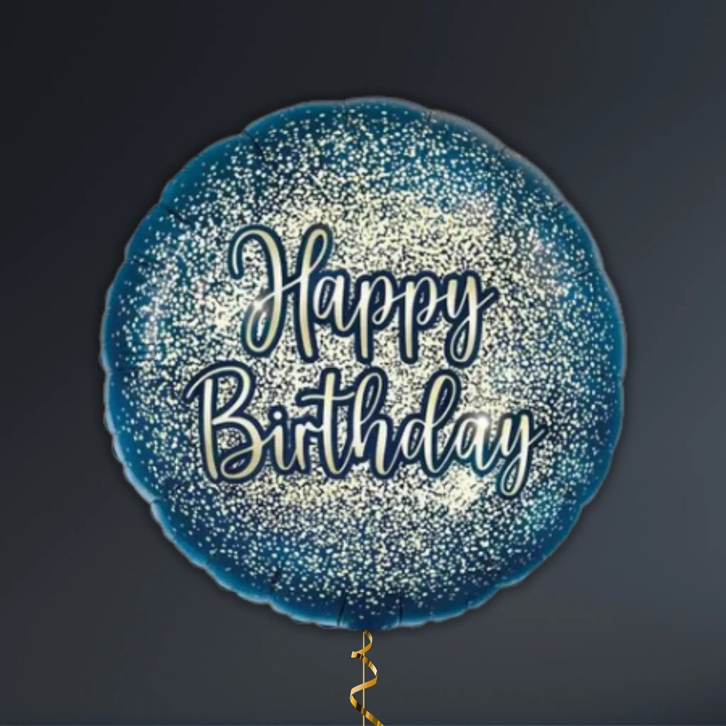 Navy and Gold Birthday Balloon Package - Helium Filled | The Party Hut Cheltenham