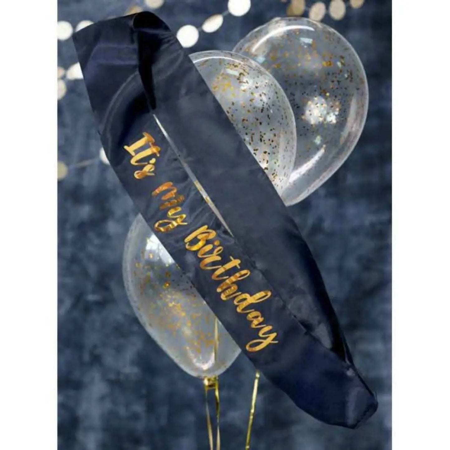 Navy "It's My Birthday" Sash – Elegant Birthday Accessory for Her or Him | The Party Hut Cheltenham
