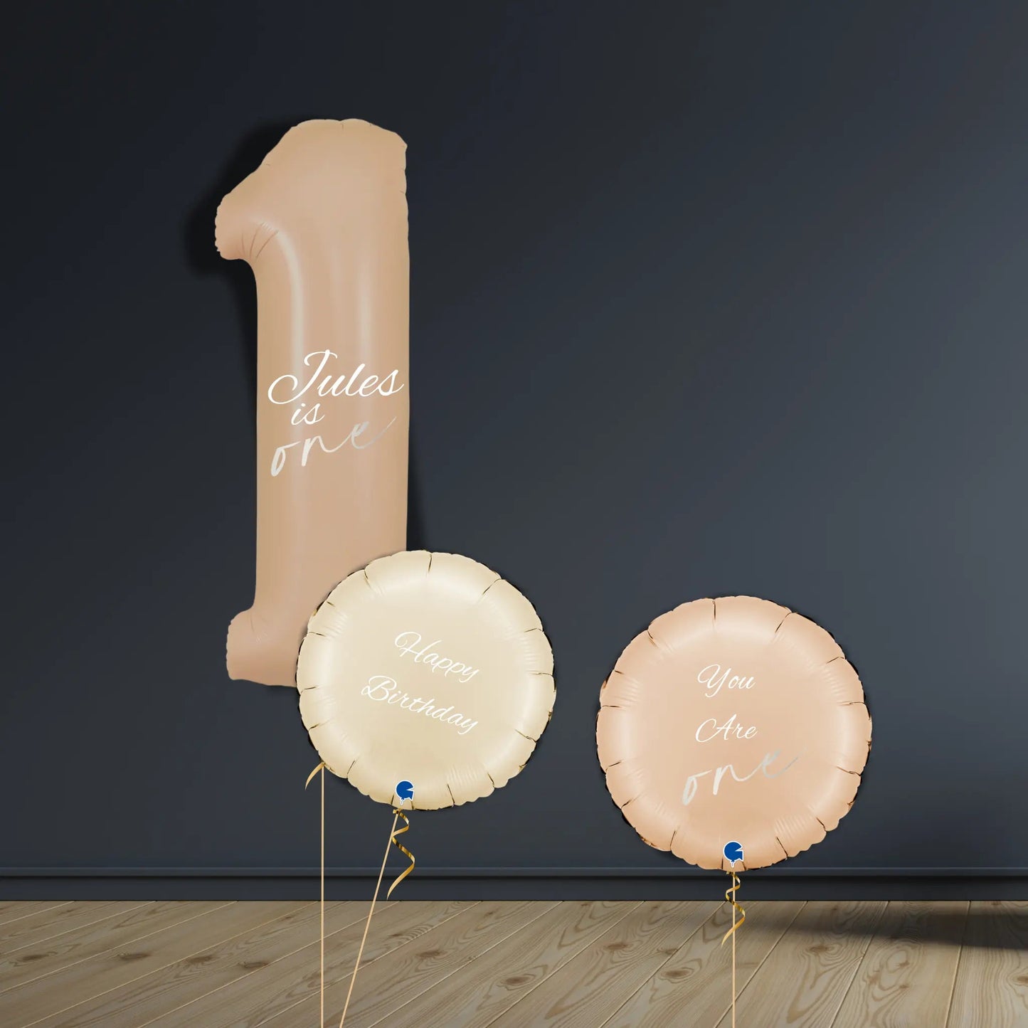 Neutral 1st Birthday Balloon Bundle | Personalised Set | The Party Hut Cheltenham