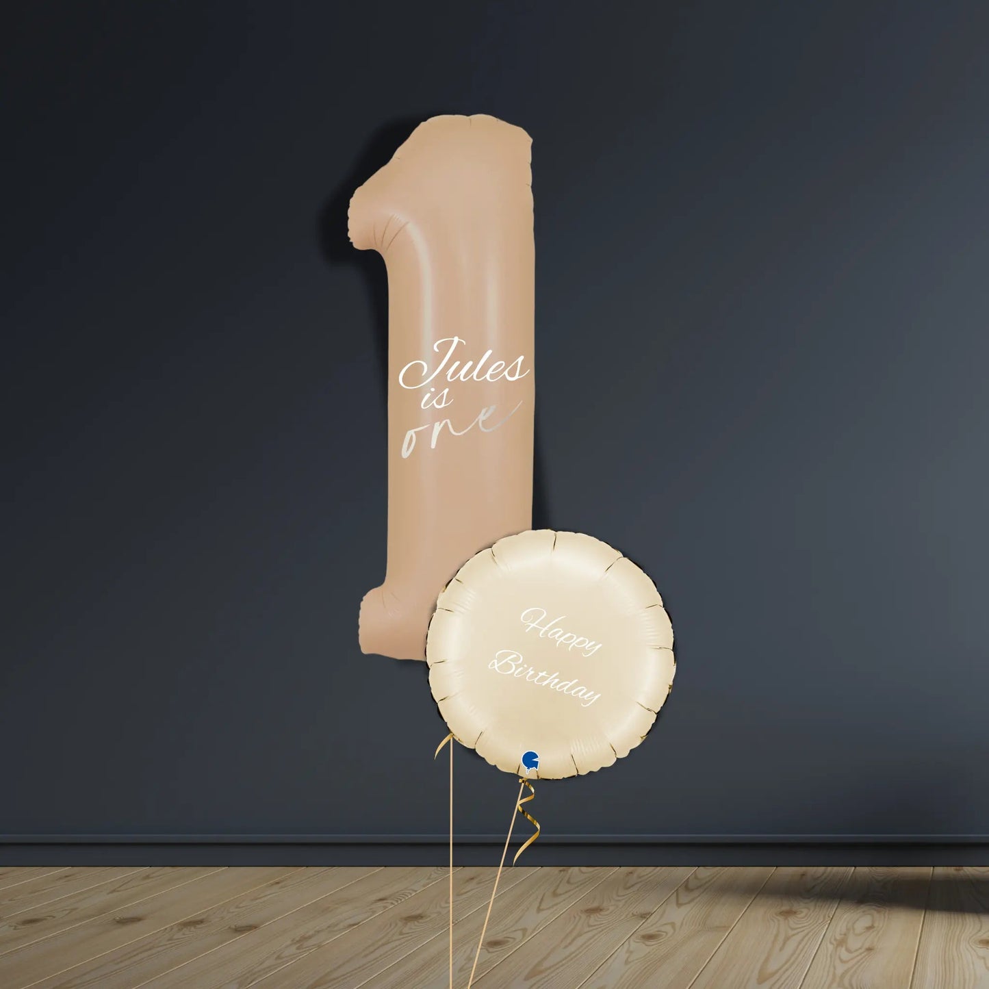 Neutral 1st Birthday Balloon Bundle | Personalised Set | The Party Hut Cheltenham