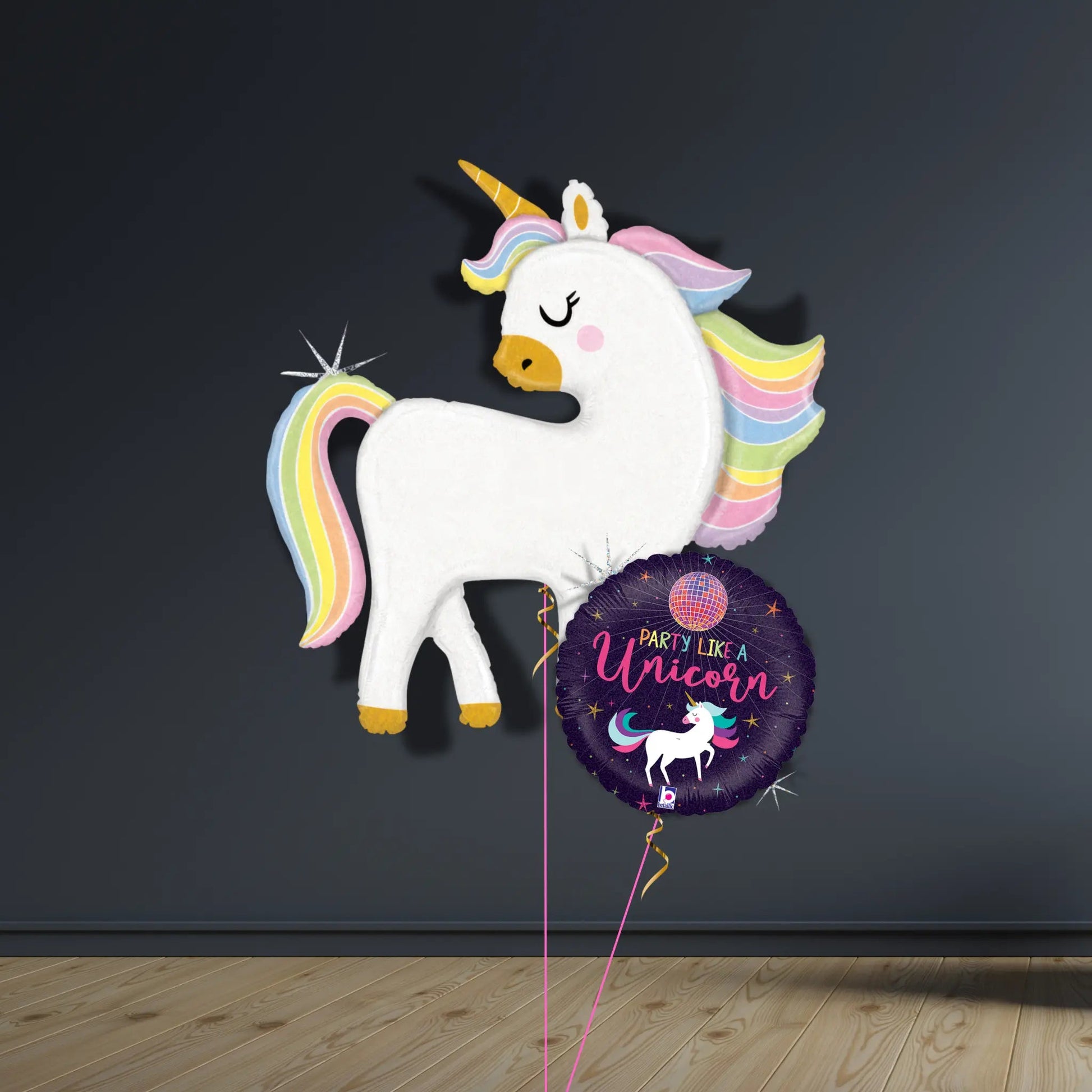 Party Like a Unicorn Balloon Package | Helium Balloons 🦄🎈