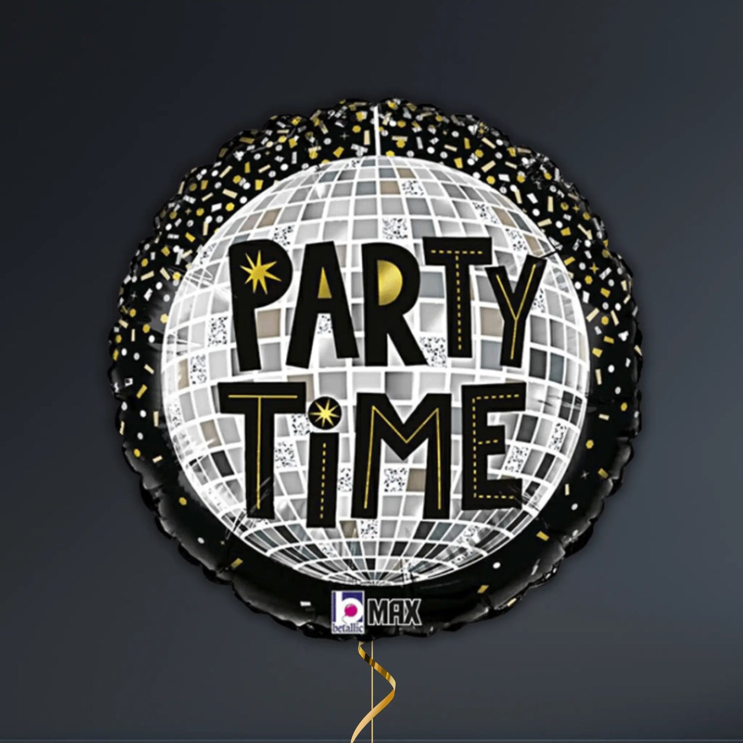 Party Time Balloon Package – Disco Ball Celebration Style | The Party Hut Cheltenham