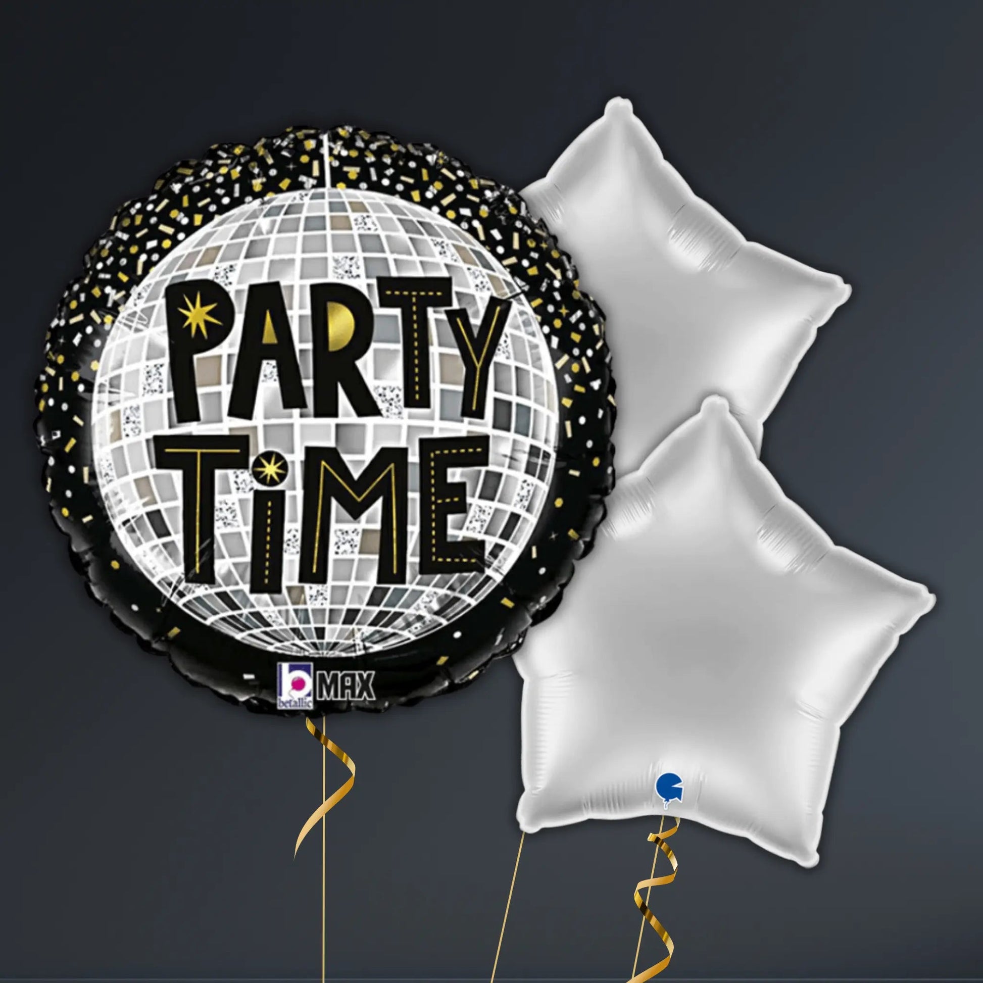 Party Time Balloon Package – Disco Ball Celebration Style