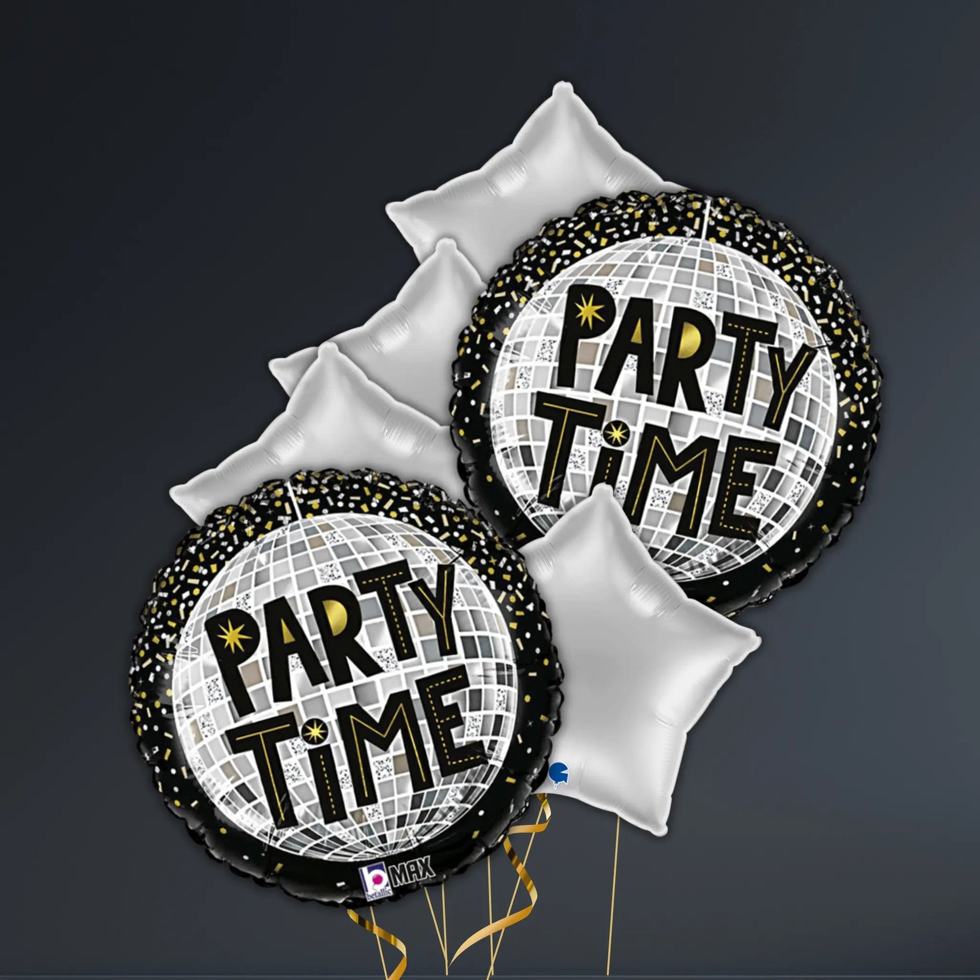 Party Time Balloon Package – Disco Ball Celebration Style