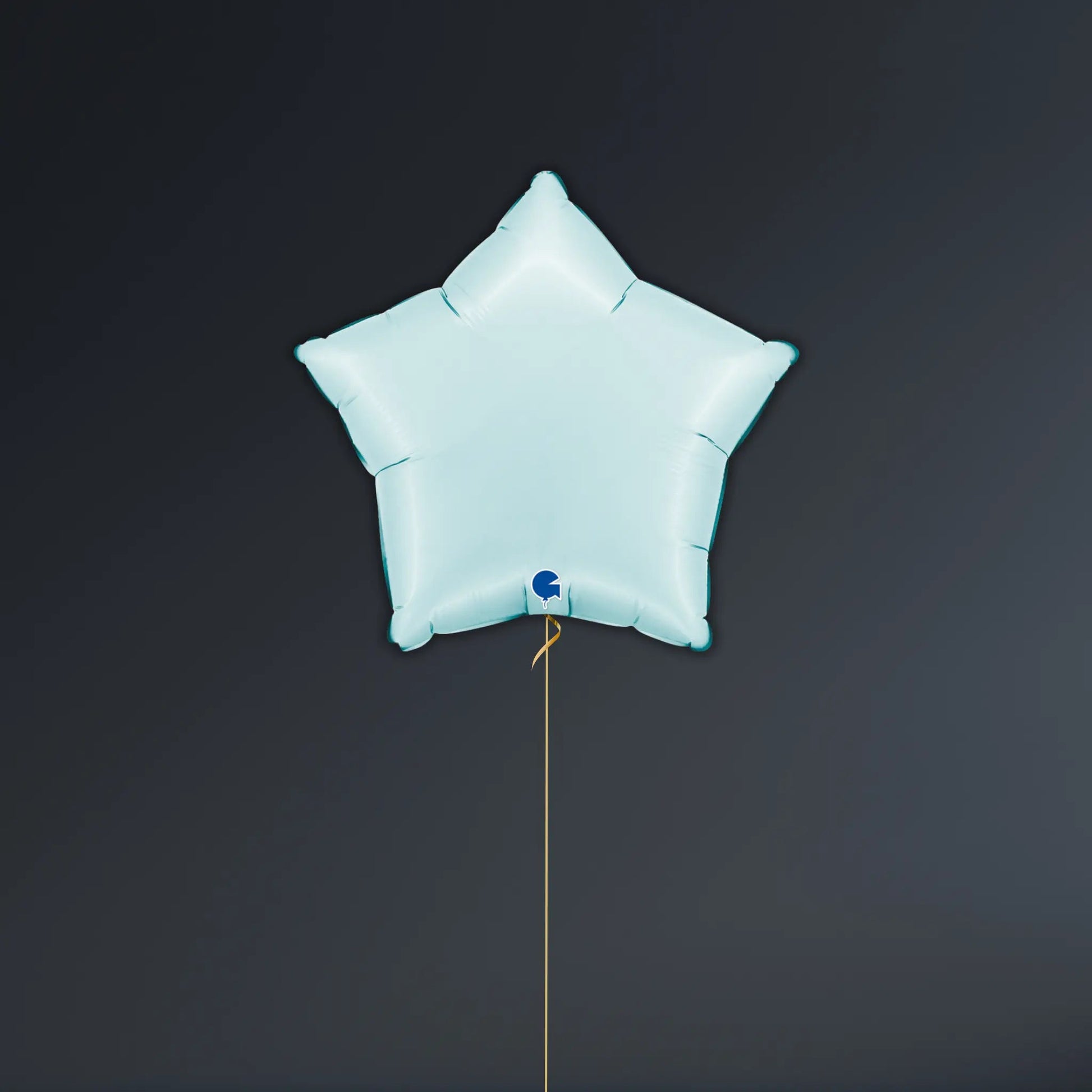 Pastel Blue Star Balloon Package - Helium Filled