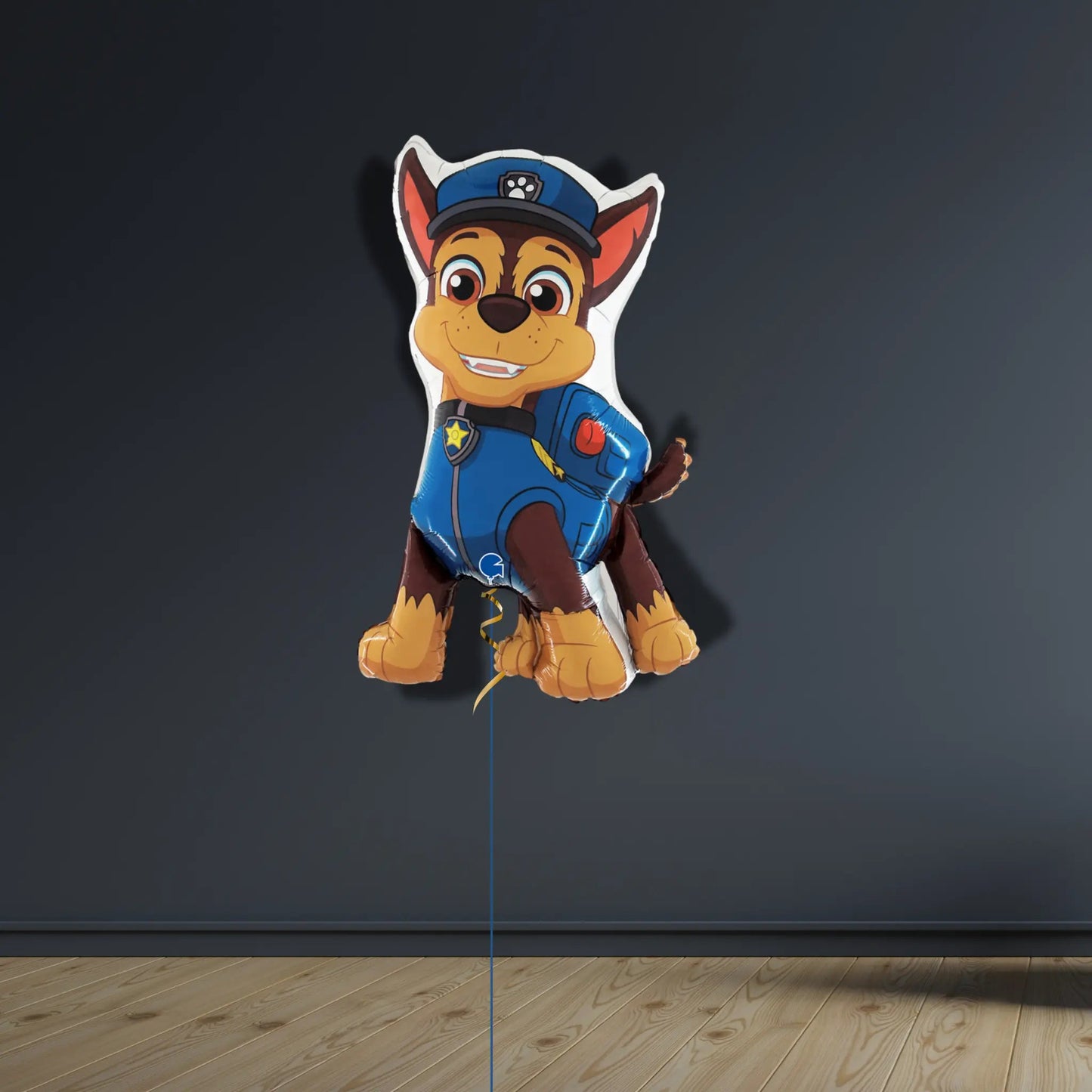 Paw Patrol Chase 37" Foil Balloon with Helium | Party Decor | The Party Hut Cheltenham
