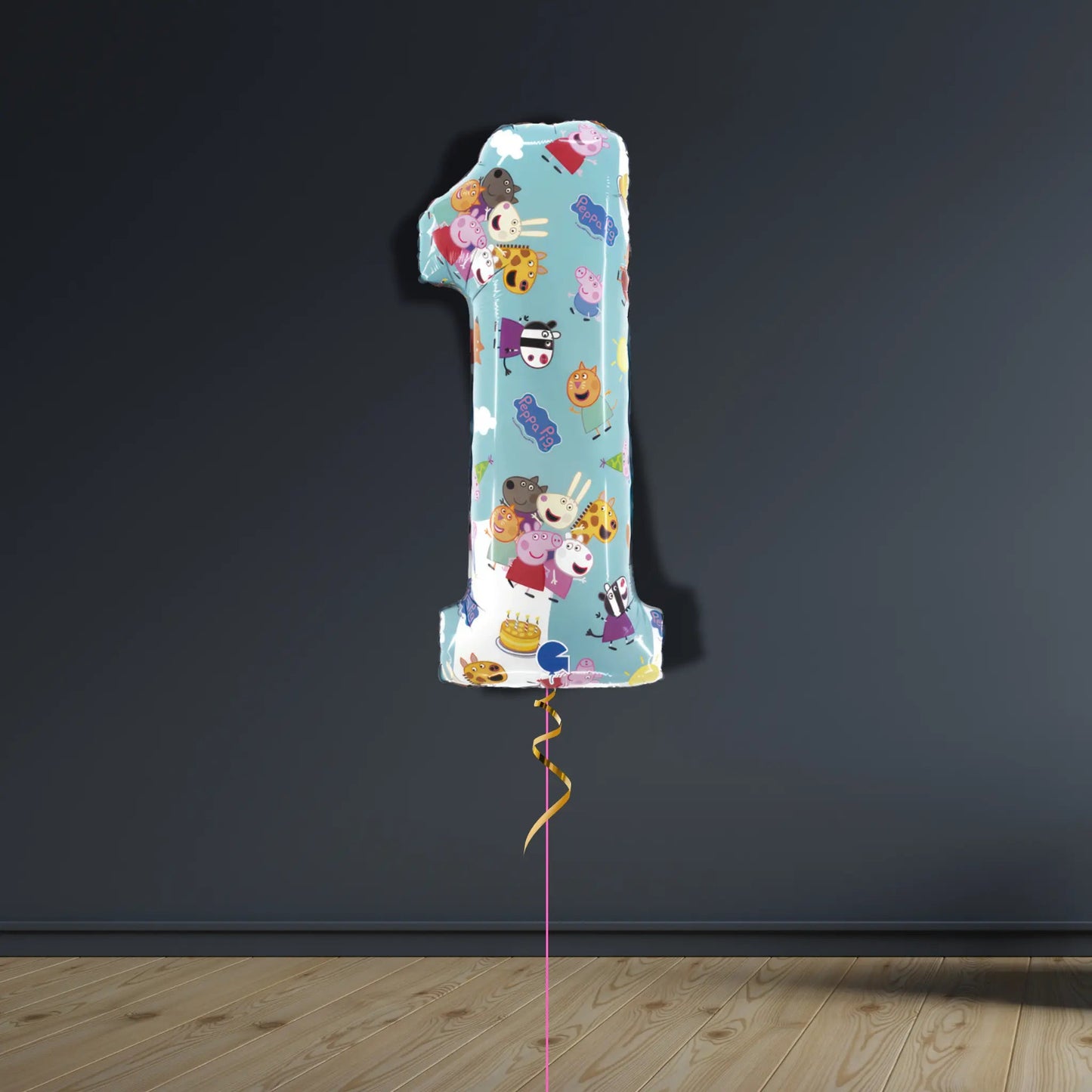 Peppa Pig 1st Birthday Balloon Bouquet | Helium | The Party Hut Cheltenham