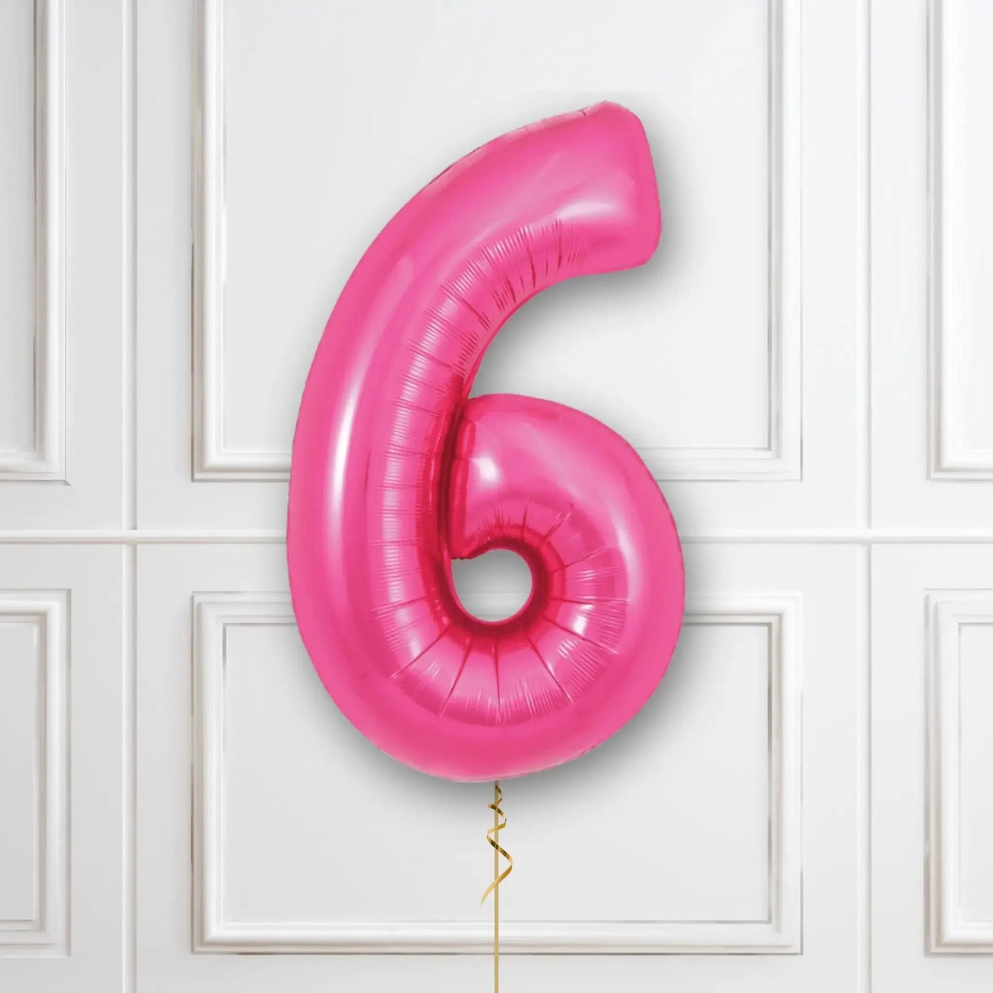Pink Number Balloons - 34", With Helium | The Party Hut Cheltenham