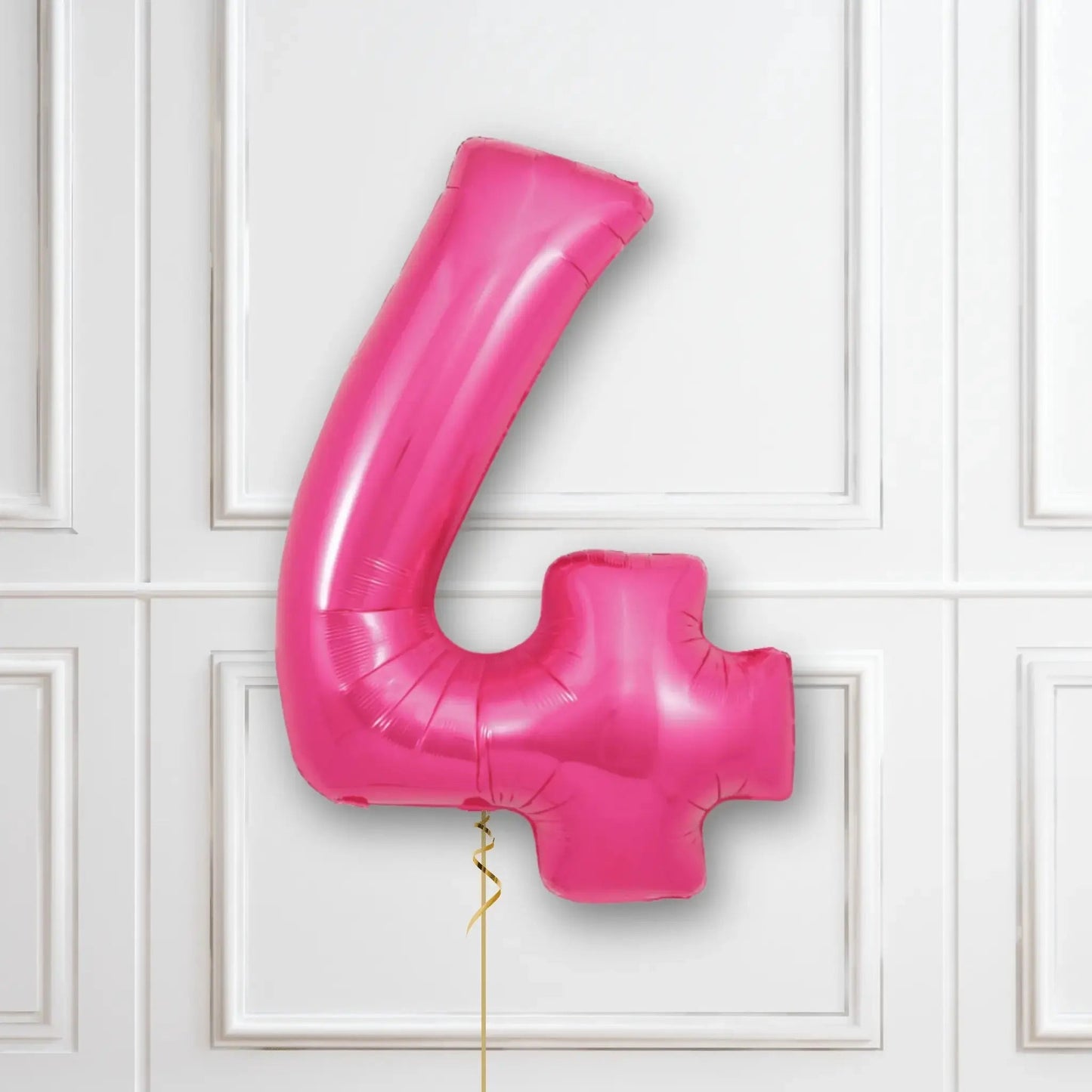 Pink Number Balloons - 34", With Helium | The Party Hut Cheltenham