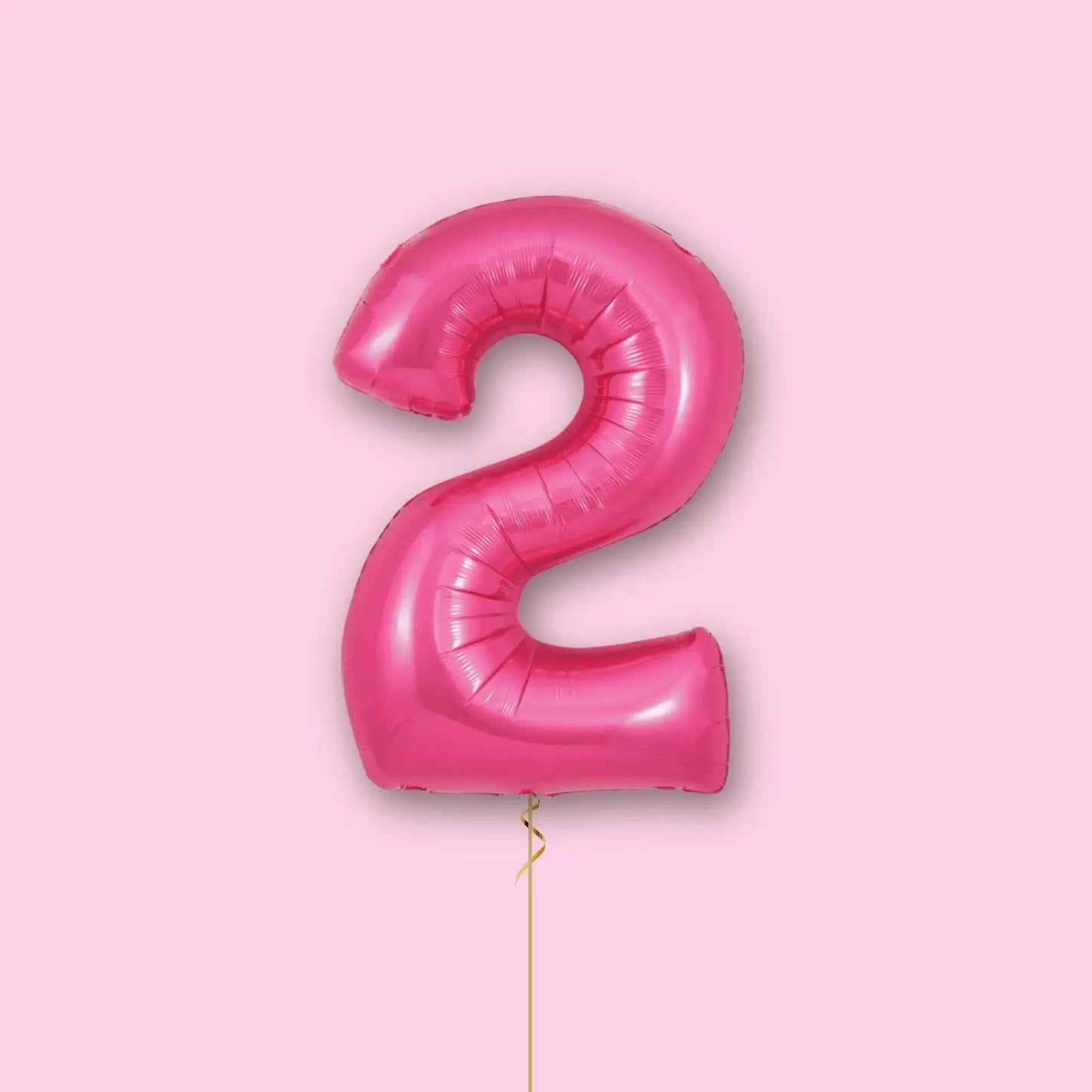 Pink Number Balloons - 34", With Helium | The Party Hut Cheltenham