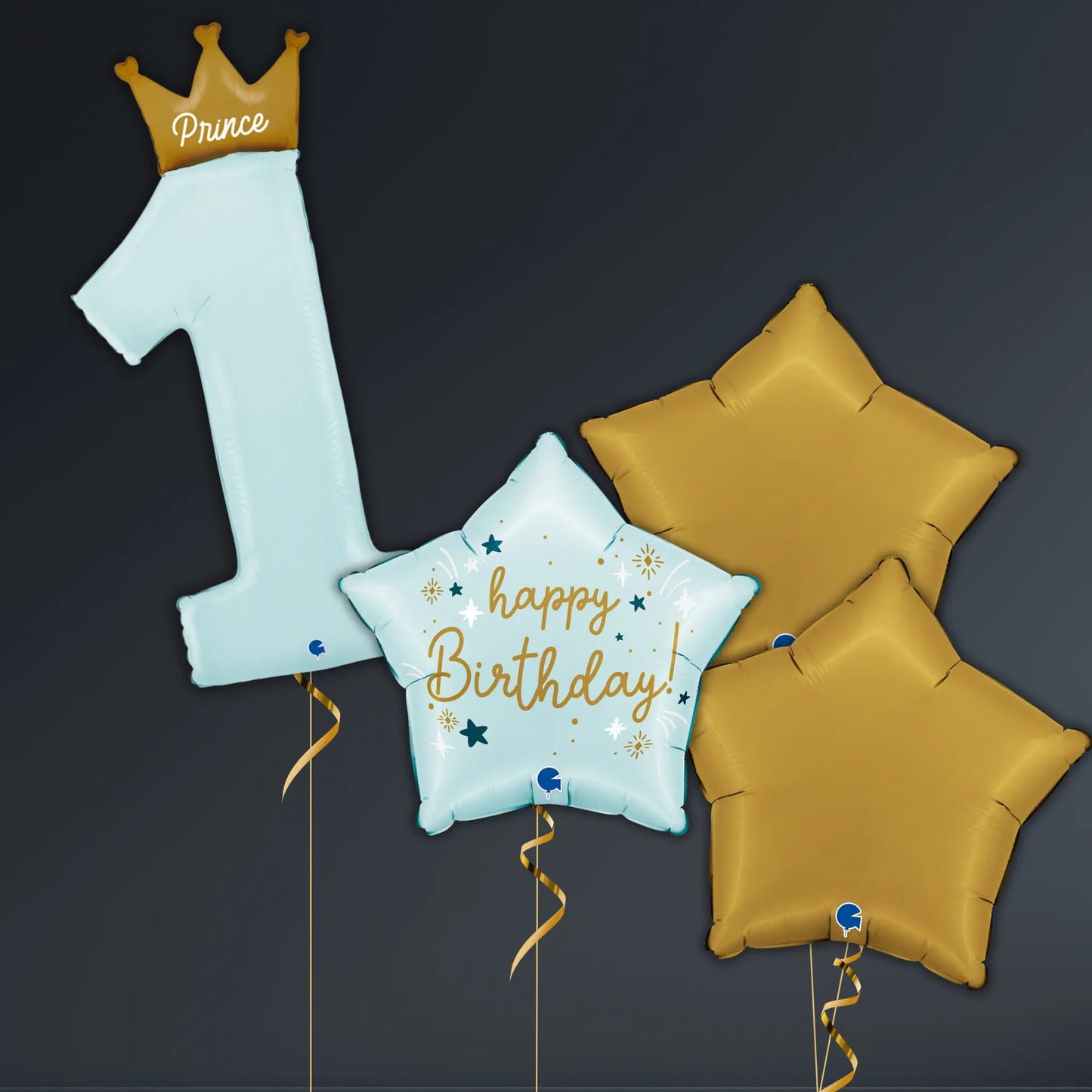 Prince 1st Birthday Balloon Package | The Party Hut Cheltenham
