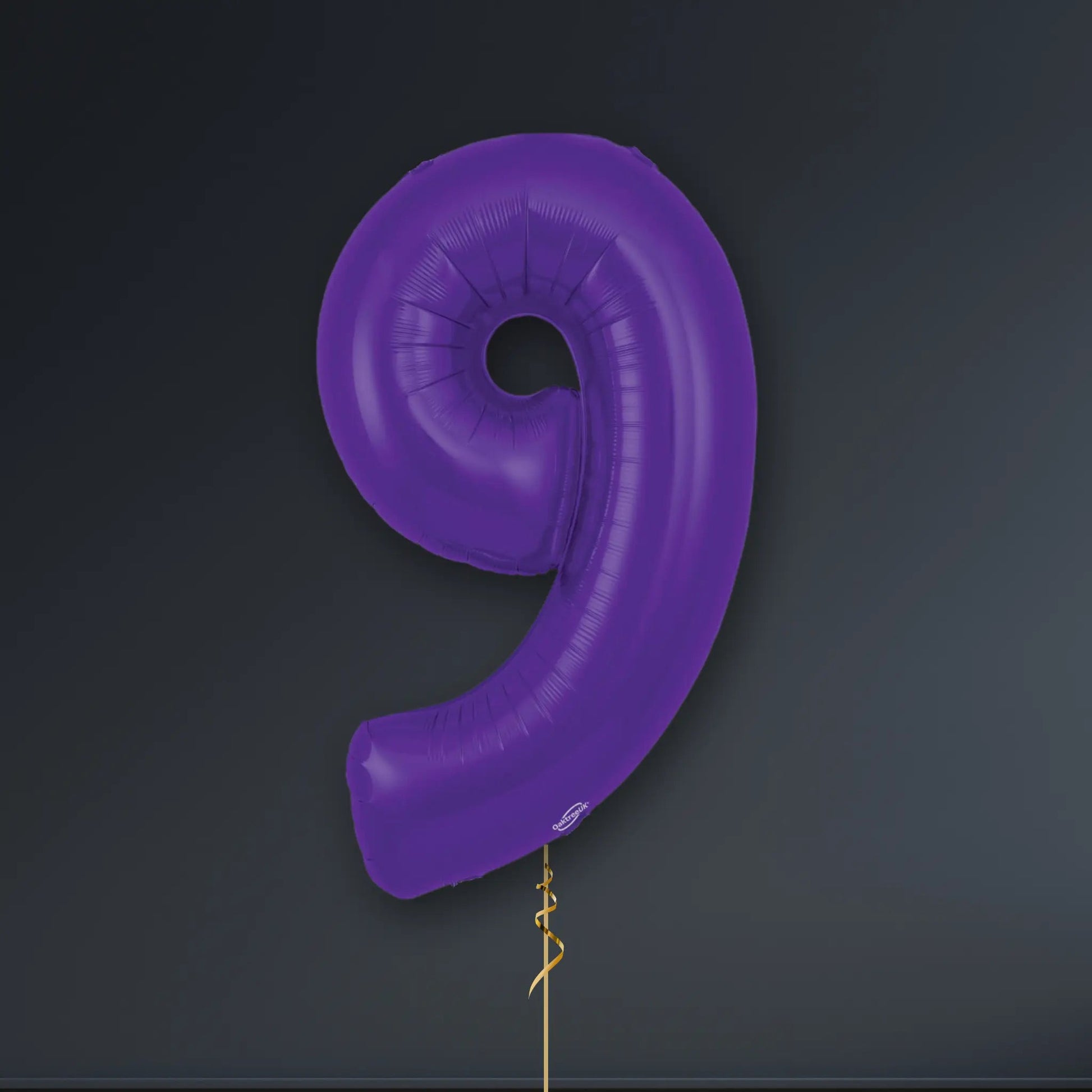 💜 Purple Foil Number Balloons – Helium-Filled! 💜