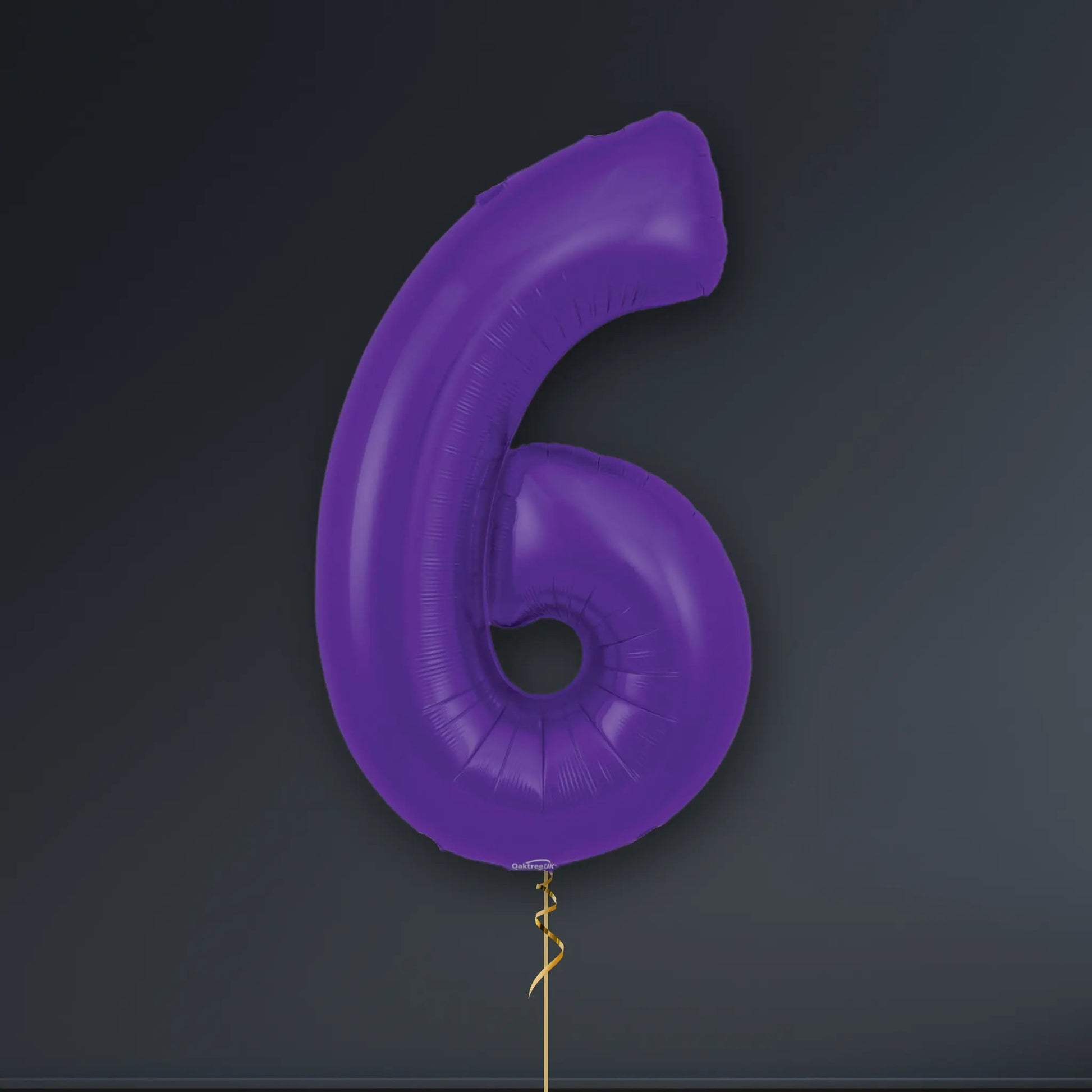 💜 Purple Foil Number Balloons – Helium-Filled! 💜