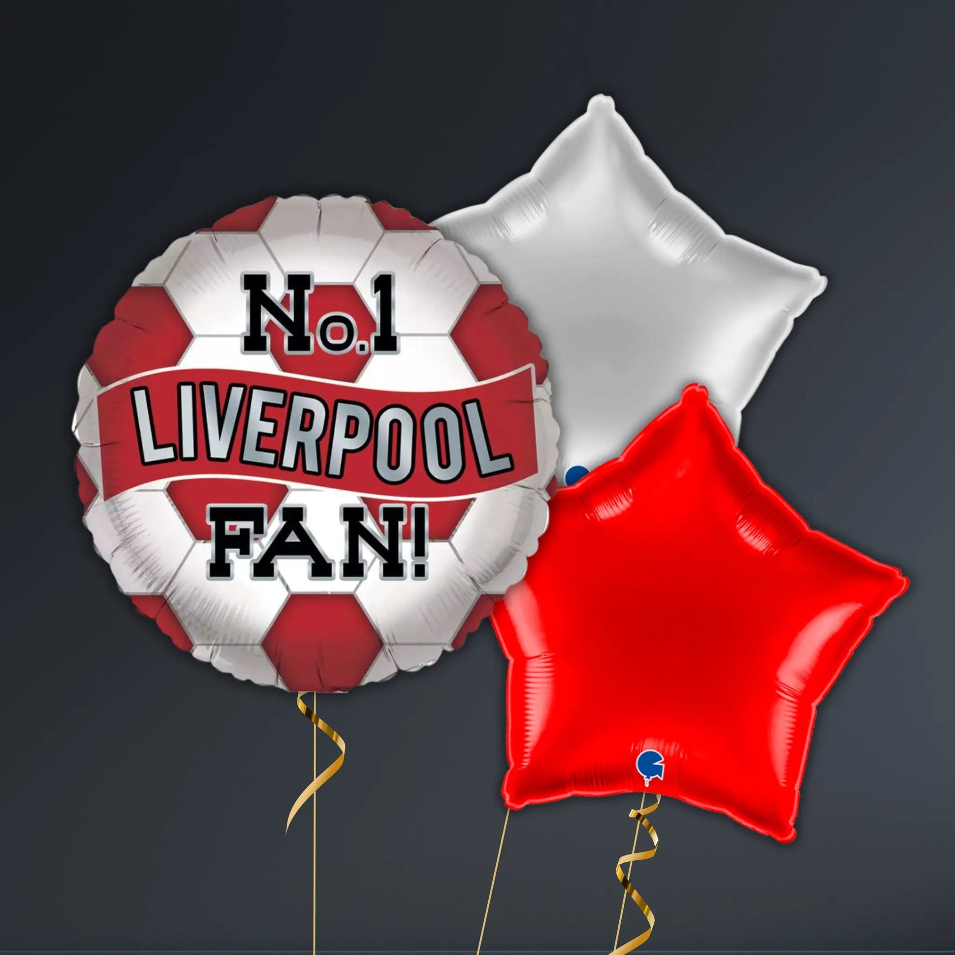 No.1 Liverpool Fan Balloon Package - Helium Filled