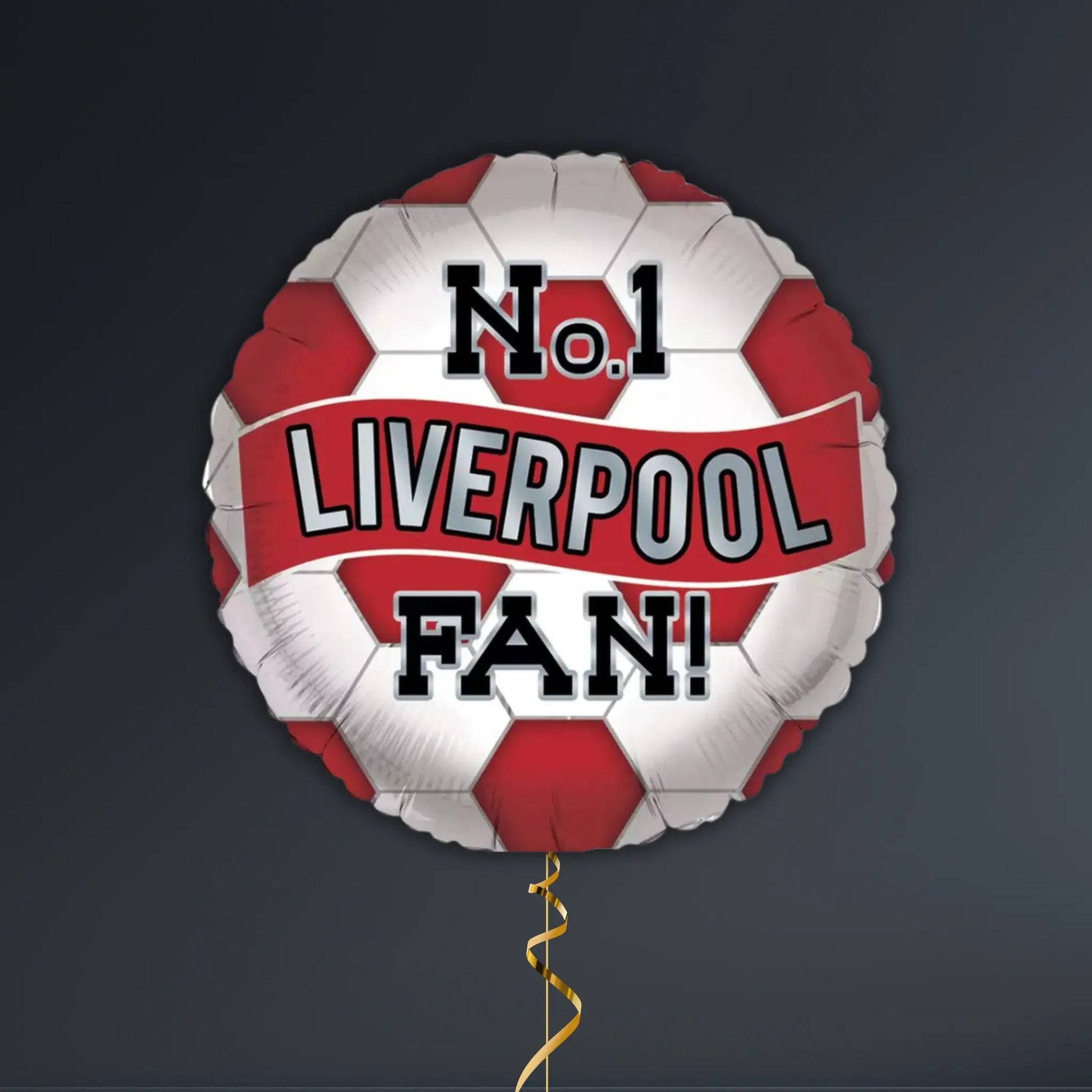 No.1 Liverpool Fan Balloon Package - Helium Filled