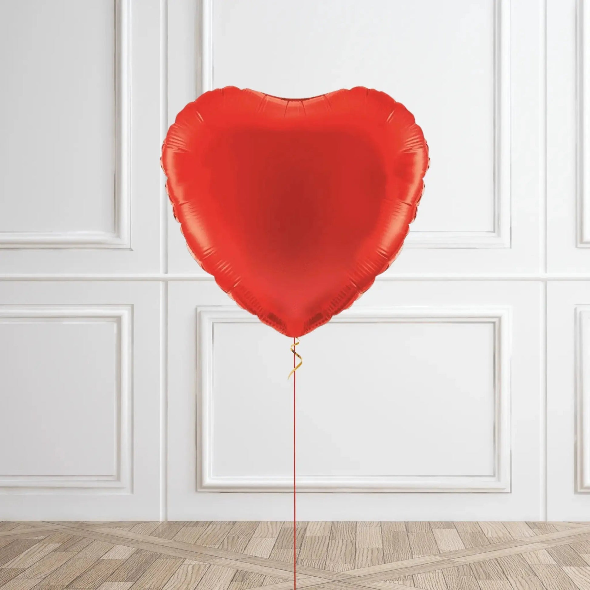 Romantic Red Heart Helium Balloon Bouquet – Perfect for Any Occasion