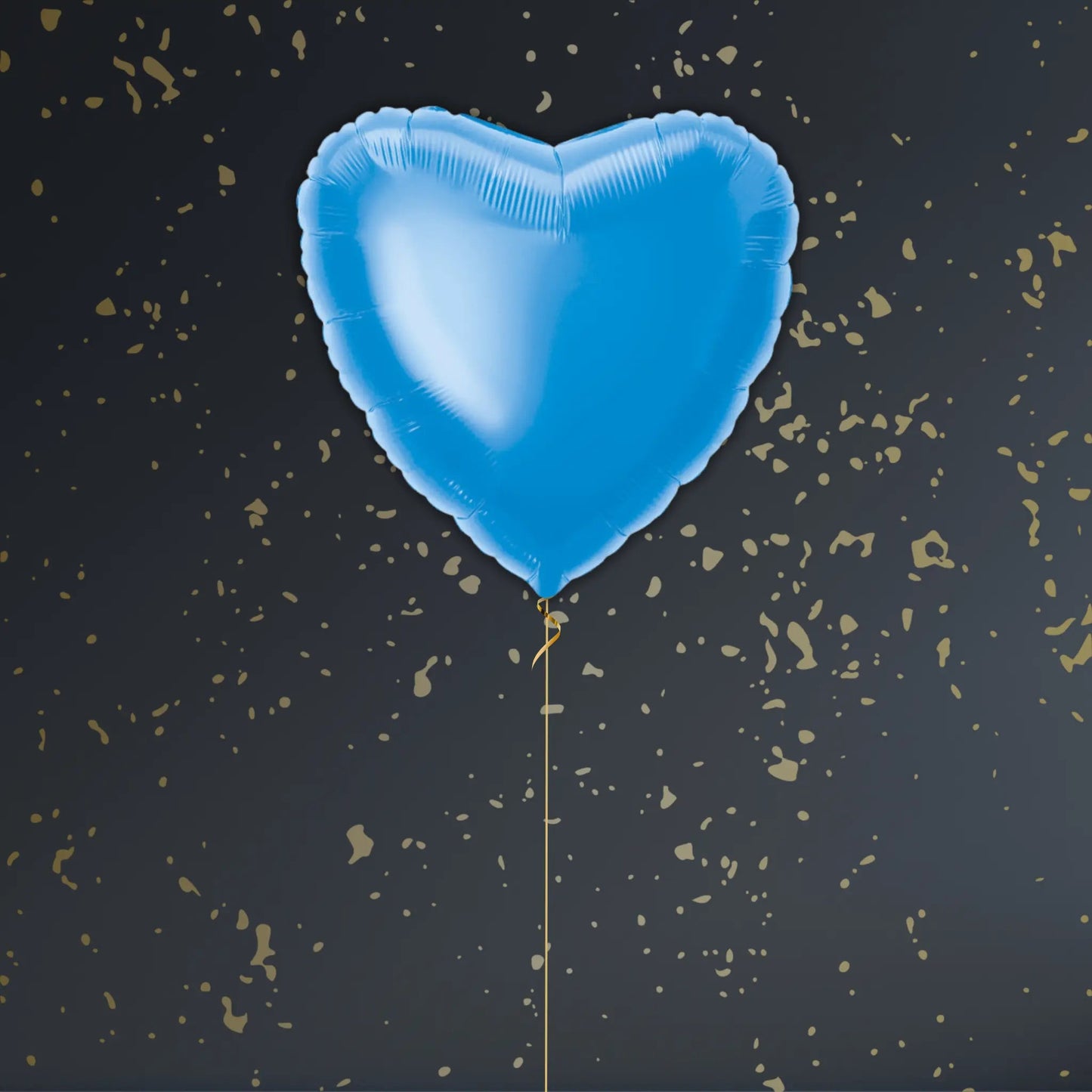 Royal Blue Heart Balloon Package - Helium Filled | The Party Hut Cheltenham