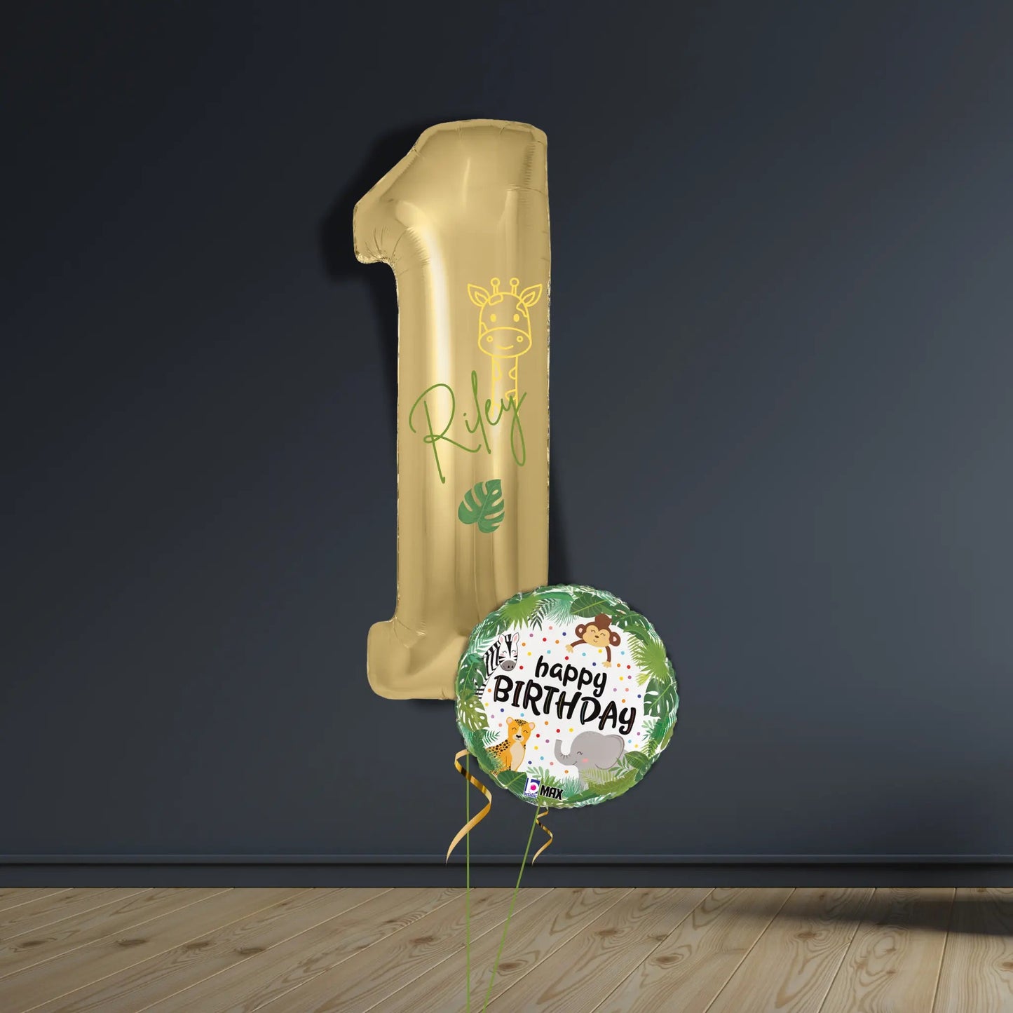 Safari Jungle 1st Birthday Balloon Package | Helium | The Party Hut Cheltenham
