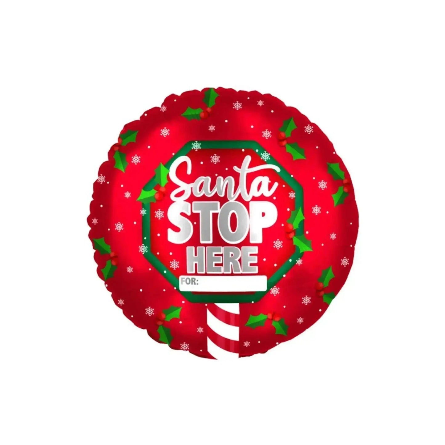 Santa Stop Here! Balloon | The Party Hut Cheltenham