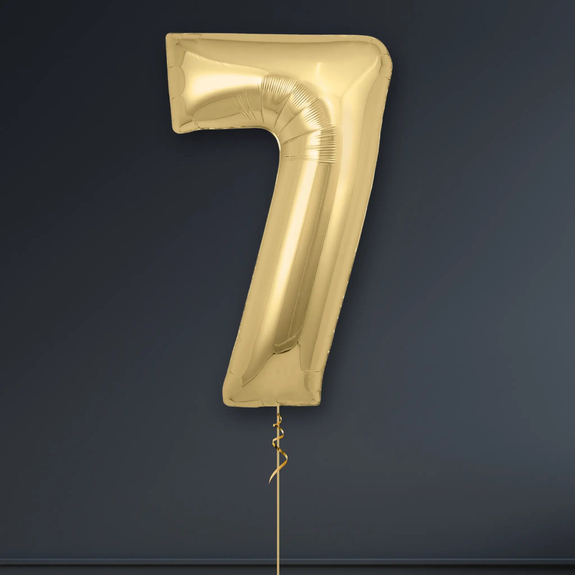 Silk Gold Foil Number Balloon – Any Age