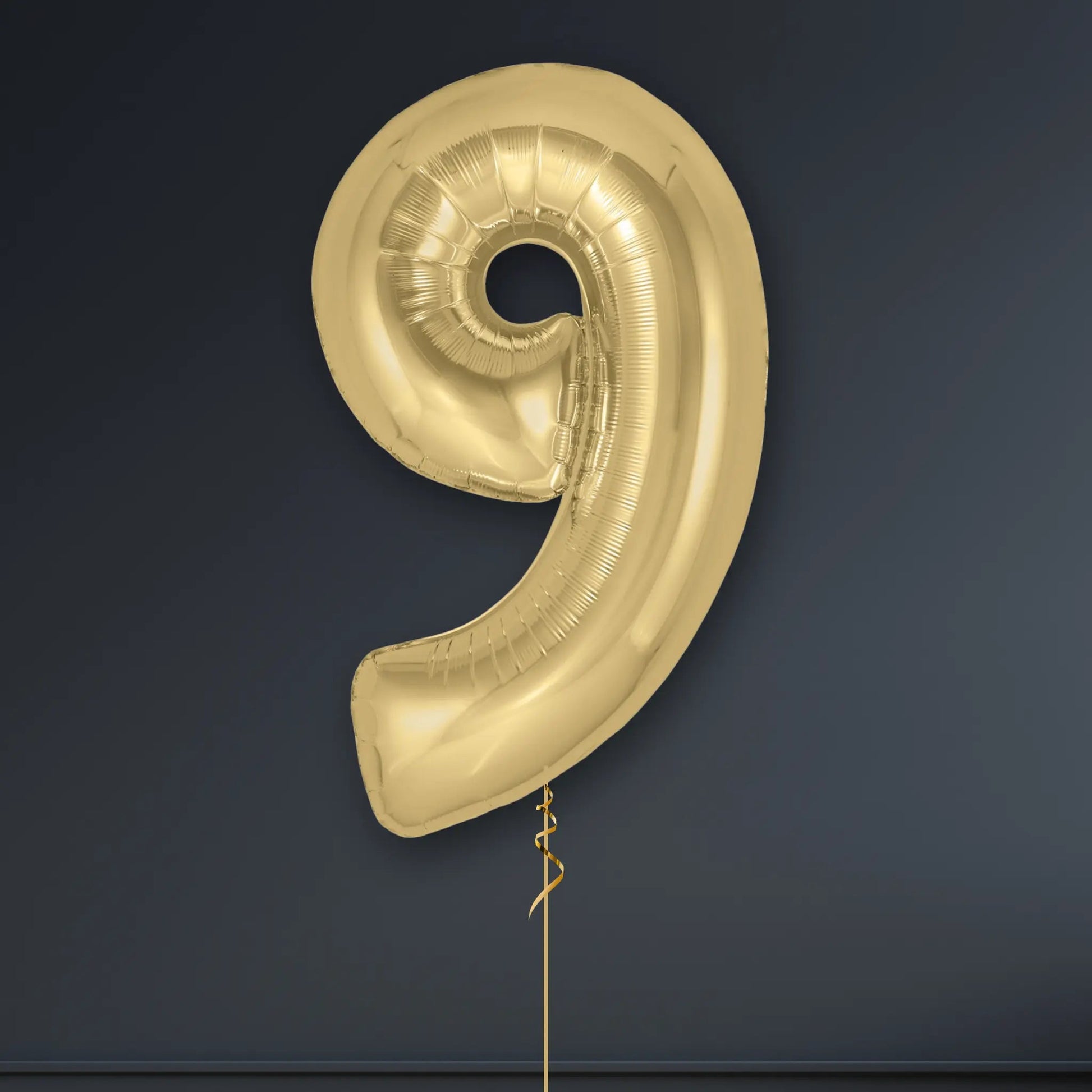 Silk Gold Foil Number Balloon – Any Age
