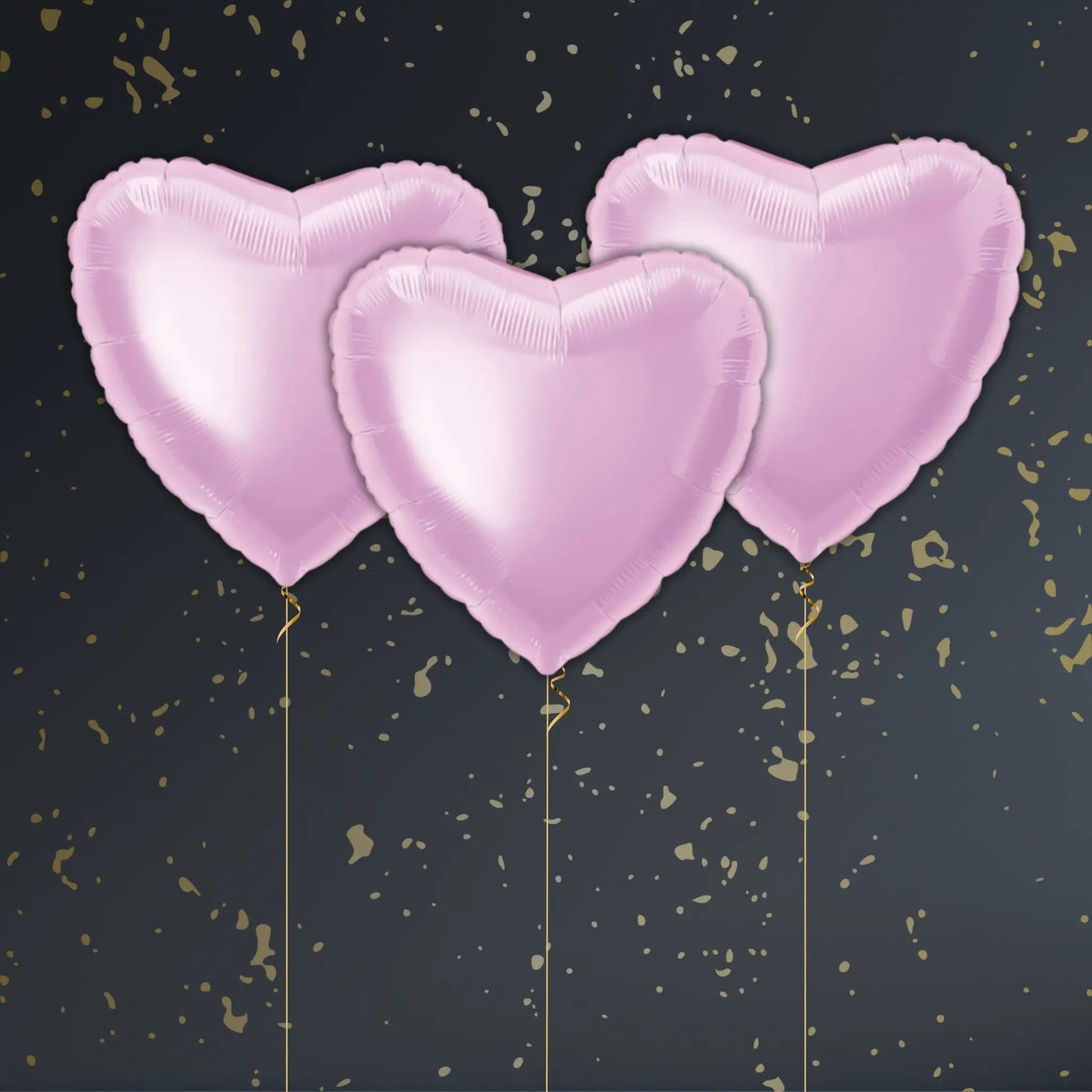 Baby Pink Heart Balloon Package - Helium Filled | The Party Hut Cheltenham