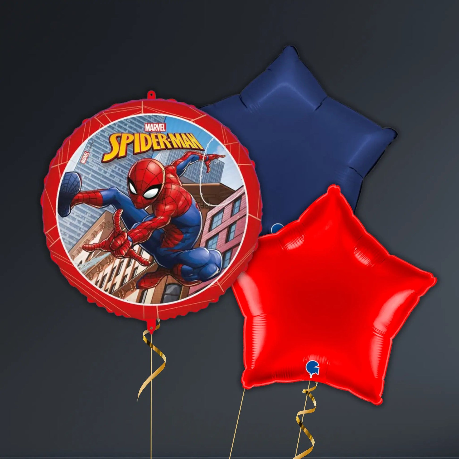 Spiderman Balloon Package - 18", Helium Filled