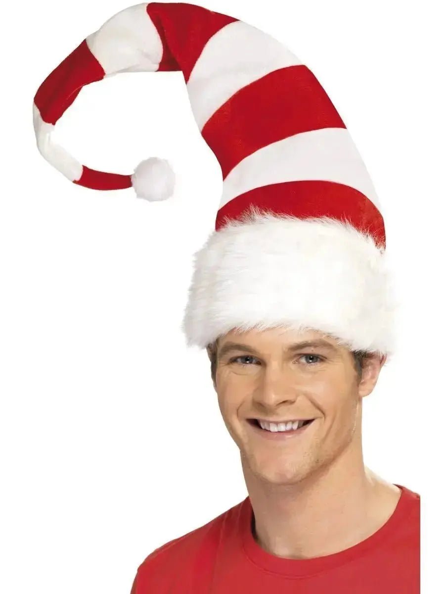 Striped Santa Hat | The Party Hut Cheltenham