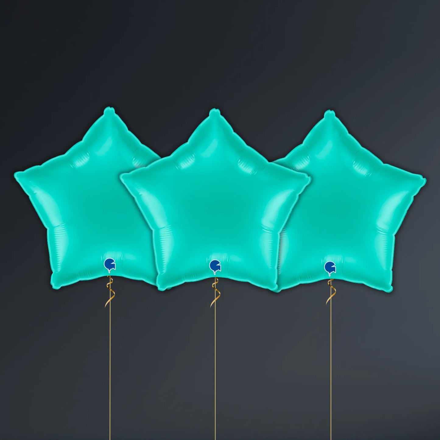 Tiffany Blue Star Balloon Package - Helium Filled | The Party Hut Cheltenham