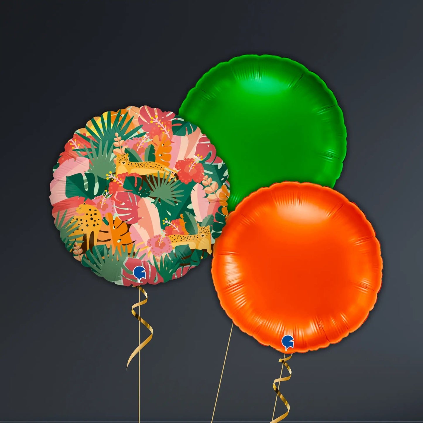 Tropical Jungle Leopard Foil Balloon Package – Bright Safari Theme | The Party Hut Cheltenham