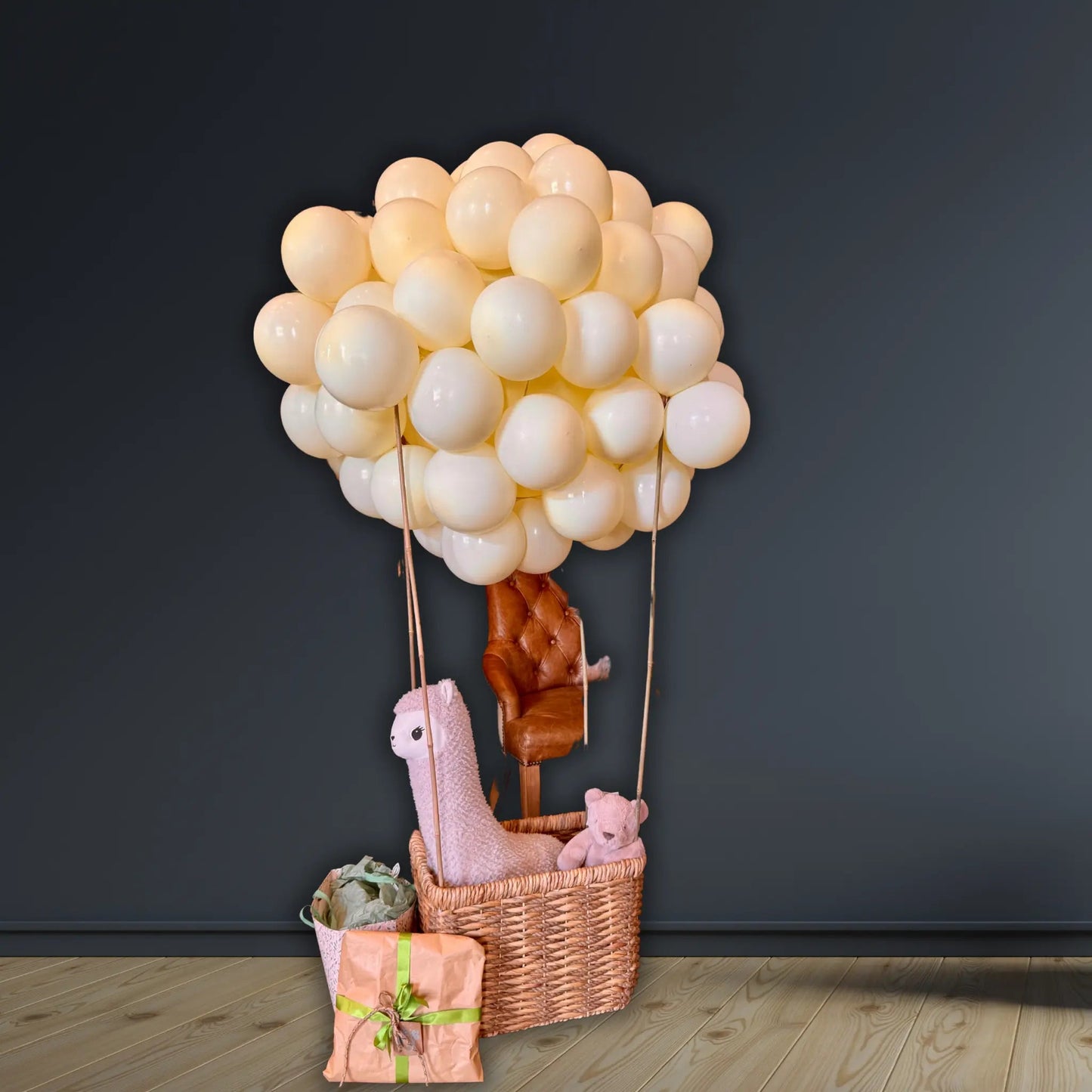 Whimsical Hot Air Balloon Display | The Party Hut Cheltenham