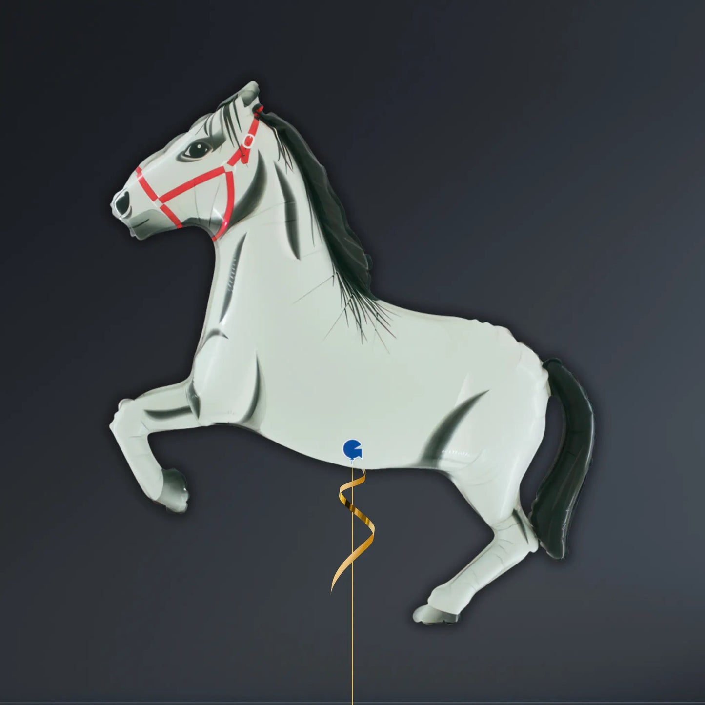 White Horse & Happy Birthday Balloon Package – Equestrian Birthday Decor | The Party Hut Cheltenham